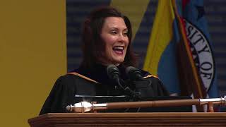 Governor Gretchen Whitmer – University of Michigan 2019 Commencement