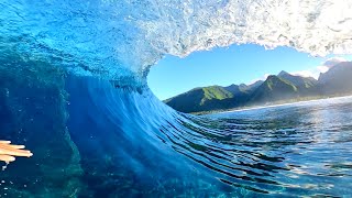 Raw POV Teahupo'o Dawn Session