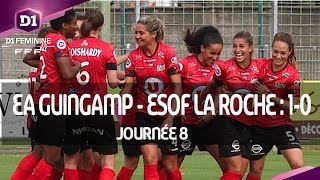 J8 : EA Guingamp - ESOF La Roche (1-0), le résumé