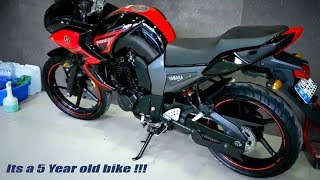 5 Year old Yamaha Fazer V1 Detailed !!! Stunning results