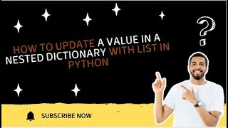 Update Value in Nested Dictionary with List in Python 🔄 | Step-by-Step Explanation | Code with Hafiz