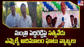 మంత్రి పెద్దిరెడ్డిపై సత్యవేడు ఎమ్మెల్యే ఆదిమూలం ఘాటు వ్యాఖ్యలు | Satyavedu MLA Koneti Adimulam -TV9