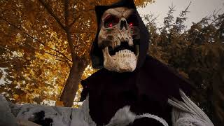 Haunted Hill Farm 2024 Ginormous Reaper