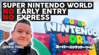 Visiting SUPER NINTENDO WORLD in JAPAN with NO EXPRESS/TIME RESERVATION | Asia Trip 2024 | Ep45