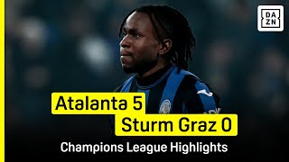 HIGHLIGHTS | Atalanta vs. Sturm Graz (Champions League 2024-25)