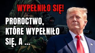 SPEŁNIONE PROROCTWO: Donald Trump wypełnił Proroctwo Zamachem Na Siebie!