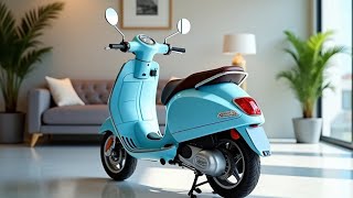 2025 Vespa ZX 125: The Perfect Blend of Style, Power, and Efficiency!