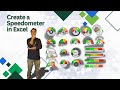 How to Create a Speedometer in Excel with a 240-degree Gauge Chart