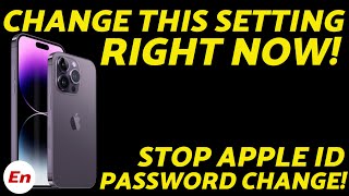 How to STOP Thieves from Changing Apple Id Password on your STOLEN iPhone!! DO THIS NOW!