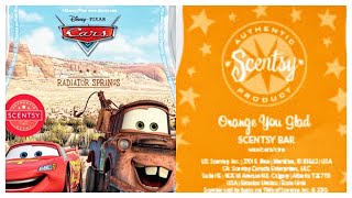 Tester Tuesday Cars: Radiator Springs and Orange You Glad (Scentsy Reviews) # 122