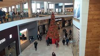 Wonderful this Red Christmas Tree are too big at Sherway Gardens Mall