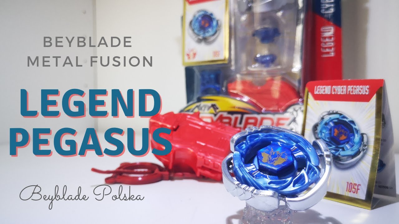 Legend Cyber Pegasus 105F Pegasis Unboxing Beyblade Metal Fusion - YouTube