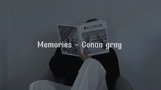 Memories - Conan gray speed up (lyric terjemahan) I wish that you would stay in my memories