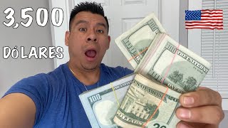 CUÁNTO Puedo AHORRAR en 1 Mes TRABAJANDO En USA?🤔💵🇺🇸