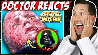 ER Doctor REACTS to Most BRUTAL Star Wars Movies
