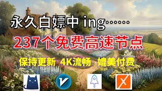 25年01月03日-4顺丰资源免费科学上网237节点meta翻墙8K视频4K，超机场VPN，Windows/mac/安卓ios、Vless小火箭Vmess小飞机Clash、V2ray、winXray