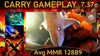 ⭐ 7.37e Juggernaut |K+A-D - 27 KP - 69%| Carry Gameplay - Dota 2 Top MMR