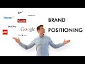 Brand positioning - How to stand out from the competition (Actionable)