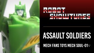 Mech Fans Toys Mech Soul-01∵ Assault Soldiers (G1 Springer) Review \u0026 Transformation Guide