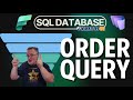 Ordering Data in Fabric SQL DB | ORDER BY, ASC, DESC, OFFSET T-SQL Tutorial [Beginner Level]
