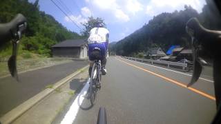 ロードバイク車載動画　京都美山サイクルグリーンツアー2015