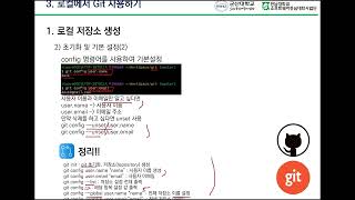 3  버전관리 Git, Github 이해와 활용기초 로컬에서 Git 사용하기