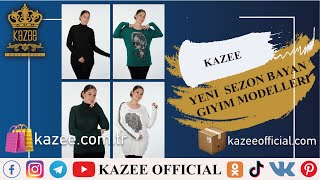 Toptan Kadın Giyim Kazee | Yeni  Sezon Bayan Giyim modelleri