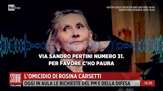 L'omicidio di Rosina Carsetti - Storie italiane - 01/12/2022