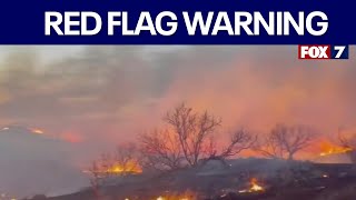 Central Texas under Red Flag Warning for 11/9/25 | FOX 7 Austin
