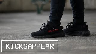 Perfect Version Yeezy 350 V2 BRED Review Style Yeezy V2 Bred on 