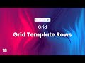 🌐 Grid Template Rows | Tailwind CSS for Beginners