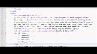 HTML Tutorial 17 - Float Property and Div Tag