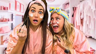 I COPiED MY SiSTERS REAL HiGHSCHOOL NiGHT ROUTiNE! *2021