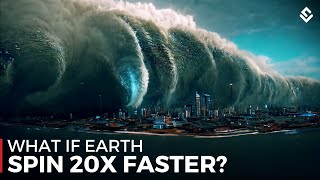 What If Earth Spin 20 Times Faster?