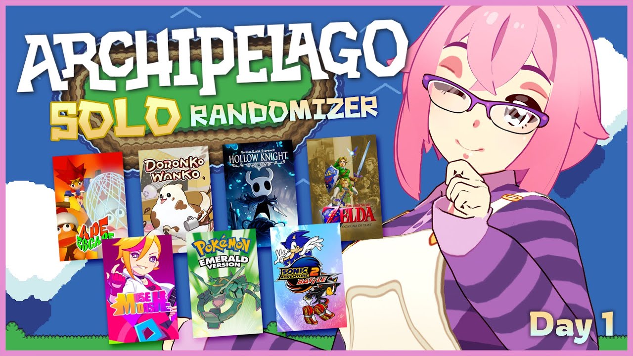 Archipelago Randomizer The Solo Week Day 1 Youtube