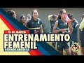 Entrenamiento desde el Nido - Club América Femenil