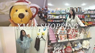 VLOG | shopping day + checking out all of the xmas decor🎄, clothing/pet/xmas haul 🛍️