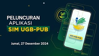 [LIVE] Peluncuran Aplikasi SIM UGB-PUB