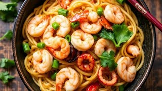 Quick & Easy Shrimp Yakisoba Recipe