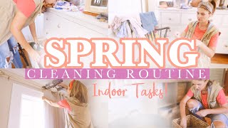 SIMPLE SPRING CLEANING ROUTINE // Indoor Task Checklist!