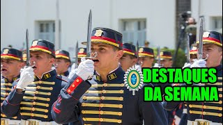 Destaques da Semana - Futuros sargentos iniciam 2º ano de formação - Exército se destaca nas mídias