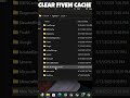 how to clear fivem cache 2025 #clearfivemcache #fivem #cache