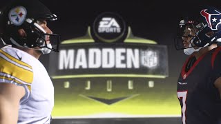 Madden NFL 24 - Pittsburgh Steelers Vs Houston Texans Simulation Week 4 All-Madden PS5 Gameplay