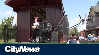 Heritage Park reveals accessible railcar