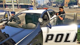 GTA 5 NPC Police Gang Wars 4