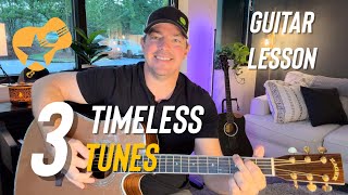 3 Timeless Tunes | Dreams | Don't Stop Believin | Breakfast Tiffany (Guitar Lesson)