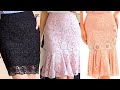 Gorgeous and trendy Lace pencil skirt Designs - latest lace skirts design ideas for women2023