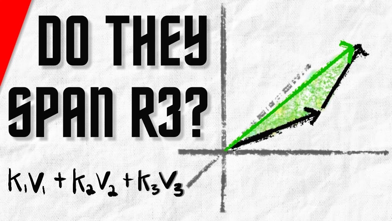 Do The Vectors Span R3? | Linear Algebra Exercises - YouTube