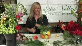 Wedding Flowers \u0026 Floral Arrangements : How to Use Fresh Fruit in Floral Arrangements