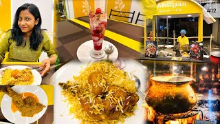 Alishaan restaurant \u0026 cafe | New Madhyamgram restaurant | First time in YouTube #ghorebaire #briyani